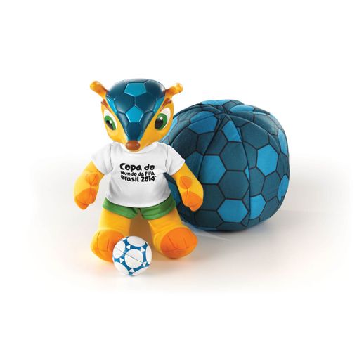 Fuleco Vira Bola 35cm Copa do Mundo da FIFA 2014 - Grow